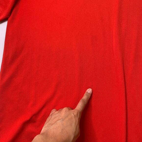 Nike Polo Shirt Mens XL Red Dri Fit Robert Trent Jones Golf Trail Course - Picture 3 of 13